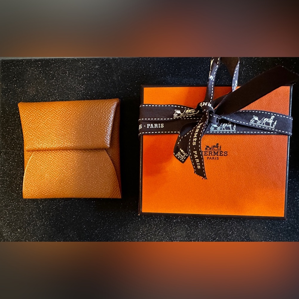 Authentic Hermès Bastia Coin Case